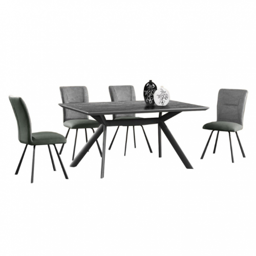 Fresh Dining Set (1 Table + 4 Chairs)